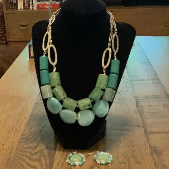 Chico's Jewelry - Chicos necklace and earrings